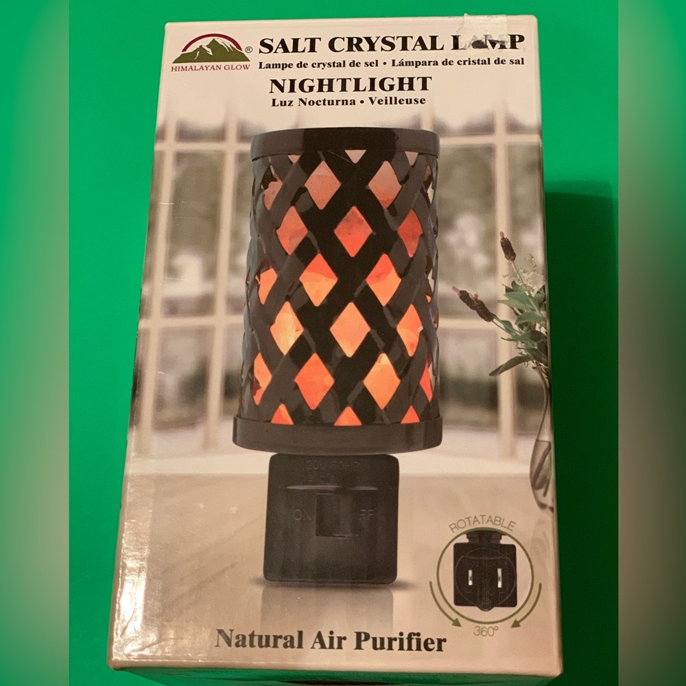 Salt Crystal Lamp Nightlight